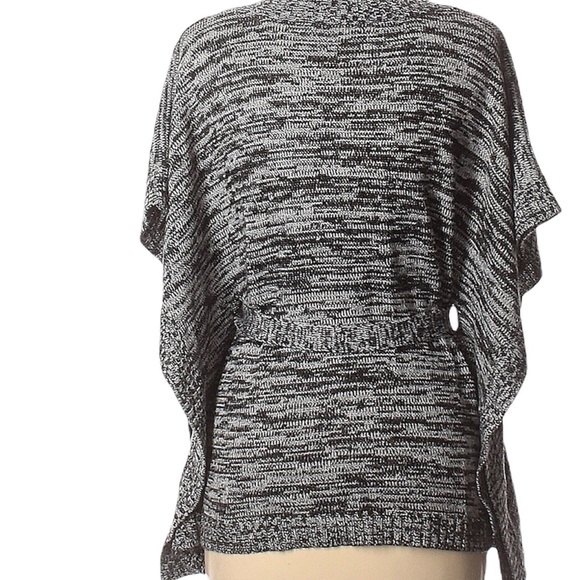 NY & Co. Black & White Pullover Sweater - Size Small - Picture 4 of 13